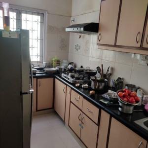 Kitchen Image of 1350 Sq.ft 2 BHK Builder Floor for rent in Indira Nagar Bengaluru for Rs. 45000
