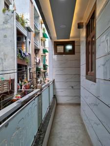 Bedroom One Image of 1000 Sq.ft 3 BHK Apartment / Flat for sale in Nawada New Delhi for Rs. 7000000