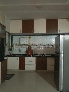 Kitchen Image of 1700 Sq.ft 3 BHK Apartment / Flat for sale in Saanvi Nirman Estella, Ghuma Ahmedabad for Rs. 7500000
