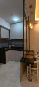 Kitchen Image of 450 Sq.ft 1 BHK Apartment / Flat for rent in Kolshet Thane for Rs. 35000