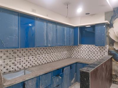 Kitchen Image of 923 Sq.ft 3 BHK Apartment / Flat for sale in Burari New Delhi for Rs. 4500111