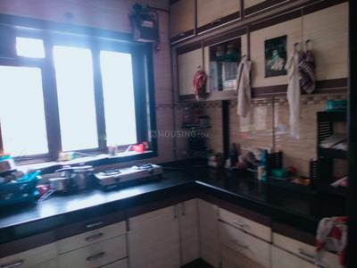 Kitchen Image of 650 Sq.ft 1 BHK Apartment / Flat for rent in Vashi Navi Mumbai for Rs. 36000