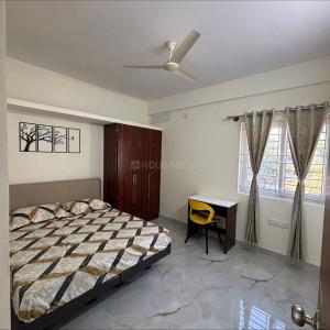 Bedroom Image of 800 Sq.ft 1 BHK Apartment / Flat for rent in Mahalakshmi Nagar Indore for Rs. 19500
