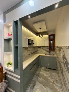 Kitchen Image of 650 Sq.ft 2 BHK Builder Floor for rent in Dwarka Mor New Delhi for Rs. 25000