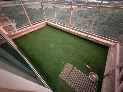 Balcony Image of 2280 Sq.ft 3 BHK Apartment / Flat for rent in Gaurs Sports Wood, Sector 79 Noida for Rs. 50000