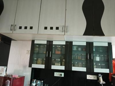 Kitchen Image of 1000 Sq.ft 3 BHK Apartment / Flat for rent in Naranpura Ahmedabad for Rs. 36000