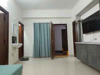 Living Room Image of 1200 Sq.ft 2 BHK Apartment / Flat for rent in Madhapur Hyderabad for Rs. 37000