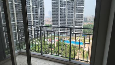 Image of 1255 Sq.ft 2 BHK Apartment / Flat for rent in Godrej Woods, Sector 43, Noida for Rs. 52000