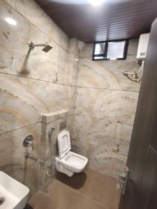 Bathroom Image of 364 Sq.ft 1 RK Apartment / Flat for rent in Scheme No 114 Indore for Rs. 13000