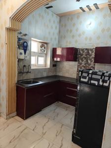 Kitchen Image of 1150 Sq.ft 2 BHK Builder Floor for rent in Chironwali Dehradun for Rs. 23000