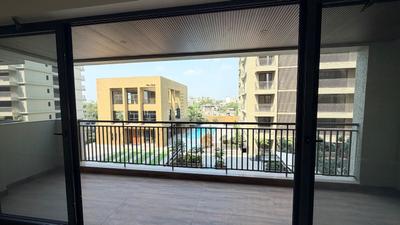 Balcony Image of 2130 Sq.ft 4 BHK Apartment / Flat for rent in Virasha Nisarga, Gulmohar Colony Bhopal for Rs. 60000