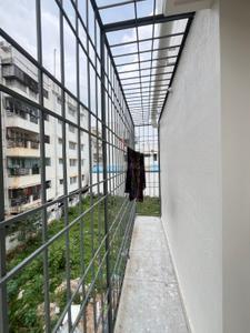 Balcony Image of 600 Sq.ft 1 BHK Apartment / Flat for rent in Kaggadasapura Bengaluru for Rs. 27000
