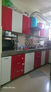 Kitchen Image of 990 Sq.ft 3 BHK Apartment / Flat for sale in Guru Nanak Enclave, Dhakoli Zirakpur for Rs. 5390000
