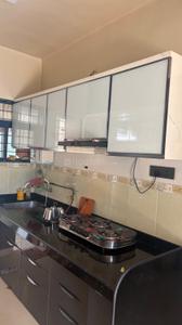 Kitchen Image of 950 Sq.ft 2 BHK Apartment / Flat for rent in Magarpatta Iris, Magarpatta City Pune for Rs. 45000