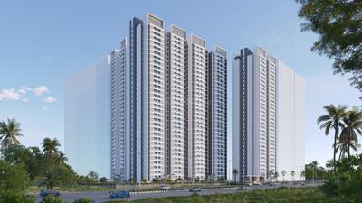 Image of 990 Sq.ft 2 BHK Apartment / Flat for sale in Rustomjee Urban Woods Maple, Kalyan East, Kalyan for Rs. 8200000