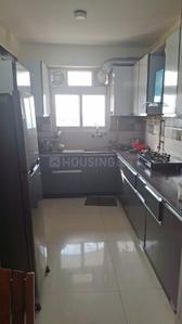 Kitchen Image of 1600 Sq.ft 3 BHK Apartment / Flat for rent in Vaishali Ghaziabad for Rs. 42000