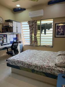 Bedroom Image of 900 Sq.ft 2 BHK Apartment / Flat for rent in Soham Tropical Lagoon, Kasarvadavali Thane for Rs. 35000