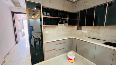 Kitchen Image of 1200 Sq.ft 3 BHK Builder Floor for sale in Siddharth Vihar Ghaziabad for Rs. 10500000