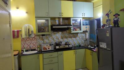 Kitchen Image of 720 Sq.ft 2 BHK Apartment / Flat for sale in Airport Gate no. 1 Kolkata for Rs. 2400000