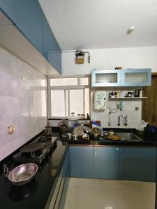 Kitchen Image of 1030 Sq.ft 2 BHK Apartment / Flat for rent in Bhandari 7 Plumeria Drive, Punawale Pune for Rs. 35000