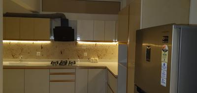Kitchen Image of 1300 Sq.ft 3 BHK Apartment / Flat for rent in Northern City B Block, Pumpwell Mangalore for Rs. 45000