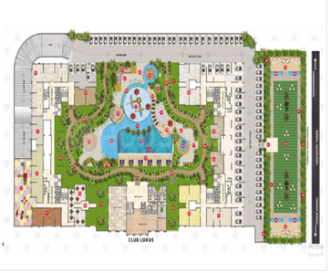 Image of 1250 Sq.ft 2 BHK Apartment / Flat for sale in Paradise Sai World Legend, Ulhasnagar, Thane for Rs. 9500000