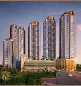Image of 825 Sq.ft 2 BHK Apartment / Flat for sale in Puravankara Purva Panorama, Thane West, Thane for Rs. 16900000