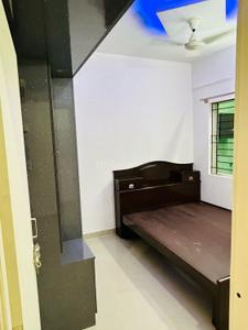Bedroom Image of 670 Sq.ft 1 BHK Apartment / Flat for rent in Pristine Temple Bells, Gulimangala Bengaluru for Rs. 14500