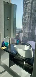 Bathroom Image of 1900 Sq.ft 3 BHK Apartment / Flat for rent in Indiabulls Blu, Worli Mumbai for Rs. 550000