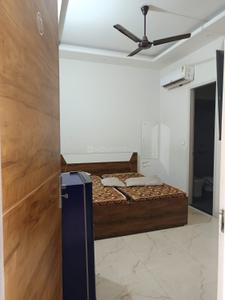 Bedroom Image of 400 Sq.ft 1 RK Builder Floor for rent in Nabha Zirakpur for Rs. 12500