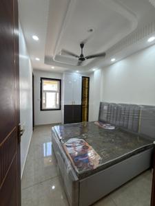 Bedroom Image of 630 Sq.ft 2 BHK Builder Floor for rent in Dwarka Mor New Delhi for Rs. 25500