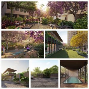 Balcony Image of 1850 Sq.ft 3 BHK Apartment / Flat for sale in South Bopal Ahmedabad for Rs. 7475000