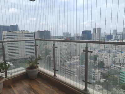 Balcony Image of 1700 Sq.ft 3 BHK Apartment / Flat for sale in Sumadhura Acropolis, Financial District Hyderabad for Rs. 22800000