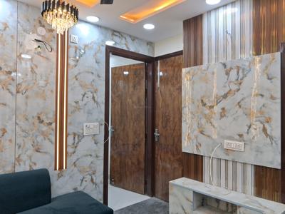 Living Room Image of 600 Sq.ft 2 BHK Builder Floor for sale in Hastsal New Delhi for Rs. 2790000