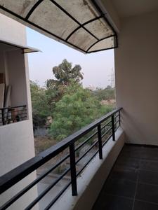 Balcony Image of 1200 Sq.ft 3 BHK Duplex for rent in Atladara Vadodara for Rs. 18000