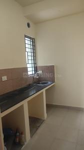 Kitchen Image of 1100 Sq.ft 3 BHK Apartment / Flat for rent in Ideal Abasan, Rajarhat Kolkata for Rs. 20000