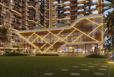 Image of 2034 Sq.ft 3 BHK Apartment / Flat for sale in Swagat Glassglow, Sargasan, Gandhinagar for Rs. 8814000