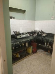 Kitchen Image of 1200 Sq.ft 3 BHK Independent House for rent in Jai Narayan Vyas Colony Bikaner for Rs. 16000