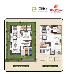Image of 2640 Sq.ft 3 BHK Villa for sale in Maheshwaram, Hyderabad for Rs. 18500000
