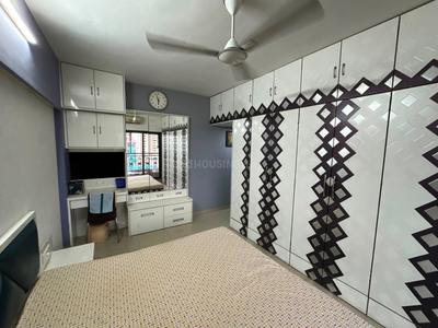 Bedroom Image of 1200 Sq.ft 3 BHK Apartment / Flat for rent in Nerul Navi Mumbai for Rs. 60000