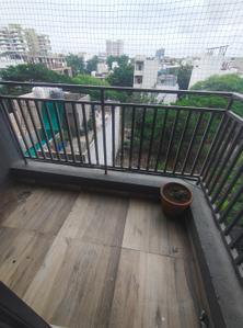Balcony Image of 1290 Sq.ft 2 BHK Apartment / Flat for rent in Sakar Elite Apex, Mahalakshmi Nagar Indore for Rs. 32000