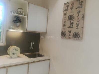 Kitchen Image of 1033 Sq.ft 3 BHK Apartment / Flat for sale in Siruseri Chennai for Rs. 7300000