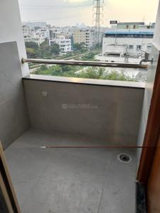 Balcony Image of 400 Sq.ft 1 RK Studio for rent in Gachibowli Hyderabad for Rs. 23000