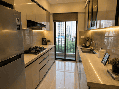Kitchen Image of 520 Sq.ft 1 BHK Apartment / Flat for sale in Mauli Pride 2C, Malad East Mumbai for Rs. 11300000