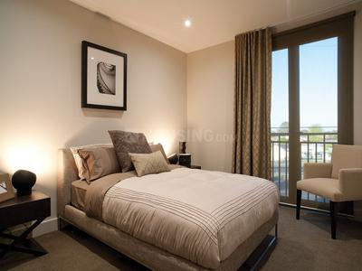 Bedroom Image of 590 Sq.ft 1 BHK Apartment / Flat for sale in Lodha Crown Kolshet, Kolshet Thane for Rs. 7500000