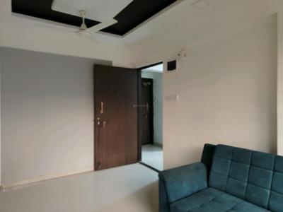 Living Room Image of 566 Sq.ft 1 BHK Apartment / Flat for rent in Thakur Galaxy, Boisar Mumbai for Rs. 8000