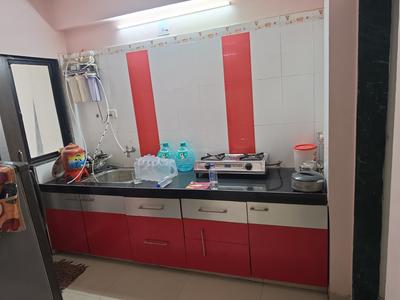 Kitchen Image of 1377 Sq.ft 2 BHK Apartment / Flat for sale in Rudra Square H And I Block, Bodakdev Ahmedabad for Rs. 8500000