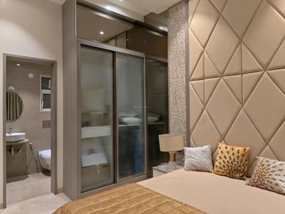 Bedroom Image of 725 Sq.ft 2 BHK Apartment / Flat for sale in N Rose Northern Hills, Dahisar East Mumbai for Rs. 18000000