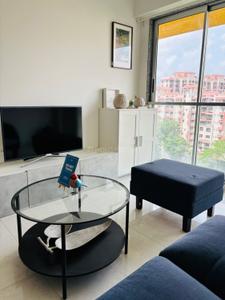 Hall Image of 550 Sq.ft 1 BHK Apartment / Flat for rent in Shree Naman Premier, Andheri East Mumbai for Rs. 70000