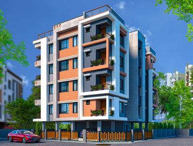 Image of 730 Sq.ft 2 BHK Apartment / Flat for sale in Boral, Kolkata for Rs. 2800000